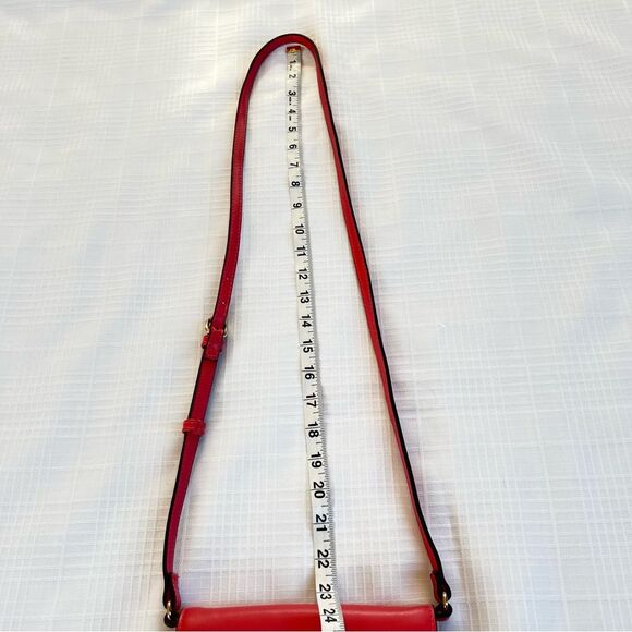 A New Day Petal Pink Vegan Gold Tone Adjustable Strap Crossbody Purse Bag - Picture 13 of 14